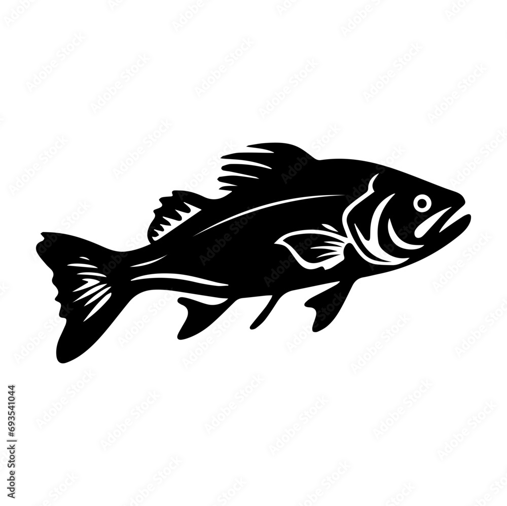 fish vector silhouette fish vector silhouette