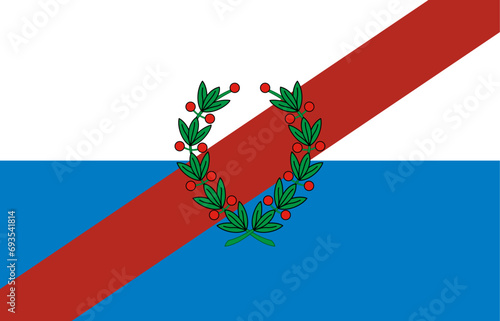 Flag of La Rioja Province (Argentine Republic, Argentina, South America)