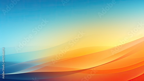 abstract background Waves of pastel gradient colors