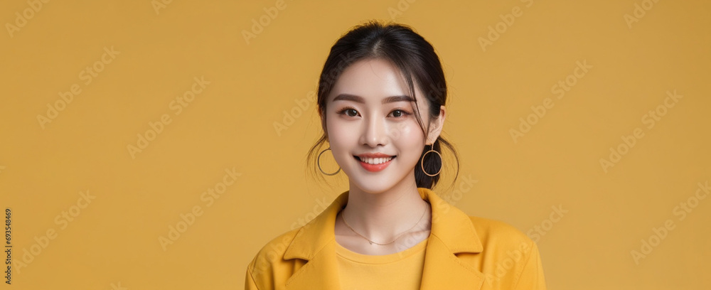 Beautiful Chinese good woman nice fashion half body eye contact Beautiful Chinese good woman nice fashion half body eye contact