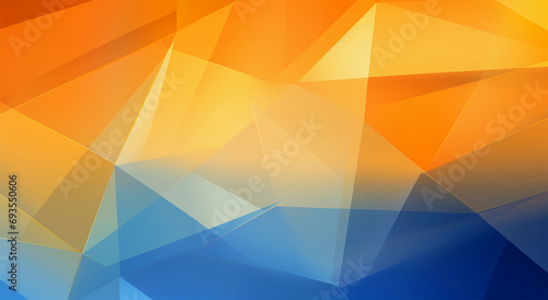 Abstract polygonal background. Triangular style with gradient. Illustration