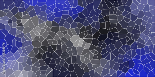 dark blue crystallize abstract background in light sweet vector illustration.colorful stoke colors stone tile pattern. Cement kitchen decor. abstract mosaic polygonal background .