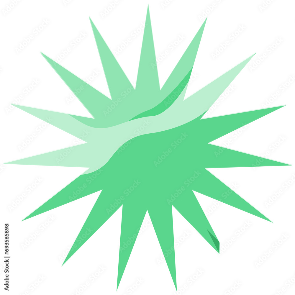 Fototapeta premium Clean Semi-Transparent Patterned Tape & Sticker Shapes - 5