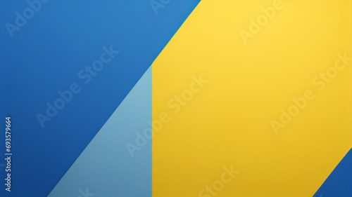 Gelber und blauer Hintergrund mit Streifen. Vektorabstraktes Hintergrundtexturdesign, helles Poster. Abstrakter Hintergrund moderne Hipster-futuristische Grafik. Mehrschichtiger Effekt mit Textur. photo