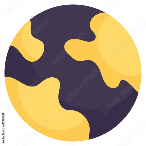 Premium download icon of earth 