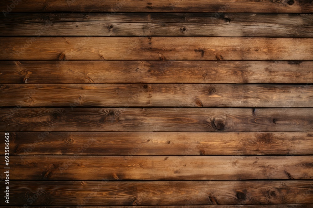 Fototapeta premium Rustic wooden plank texture for background or design purposes