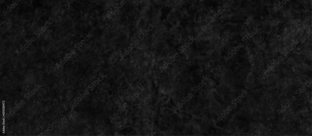 Fototapeta premium grunge old Black granite slabs background, Old black grunge texture, Black wall rough texture blackboard and chalkboard, concrete floor or old grunge background with scratches, paintbrush stroke wall.