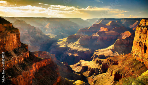 Grand Canyon Sunset: Majestic Geology and Breathtaking Landscapes
