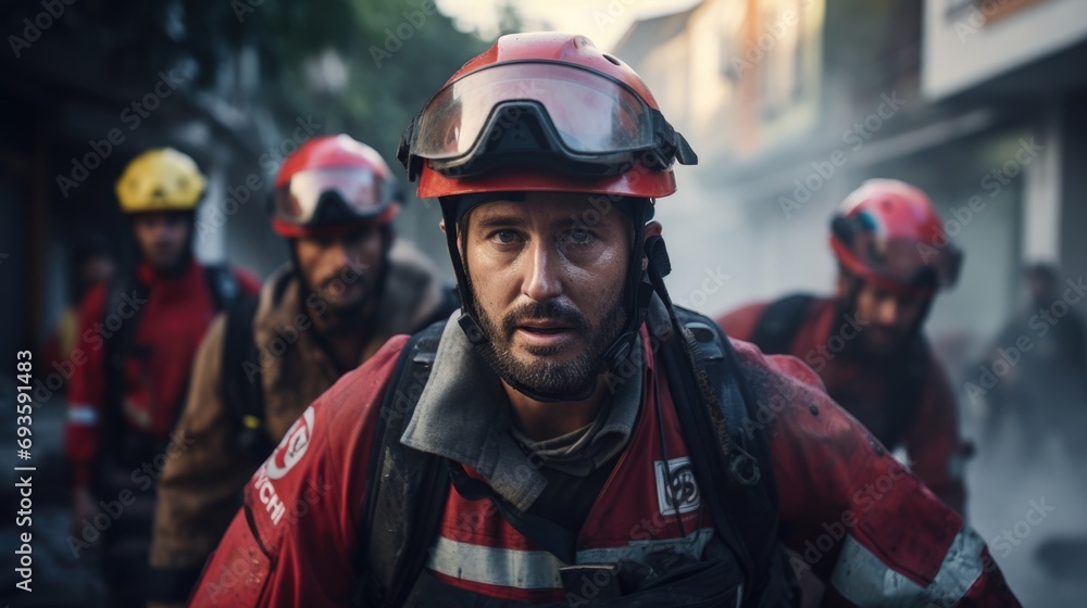 Earthquake and rescue team Earthquake and rescue team