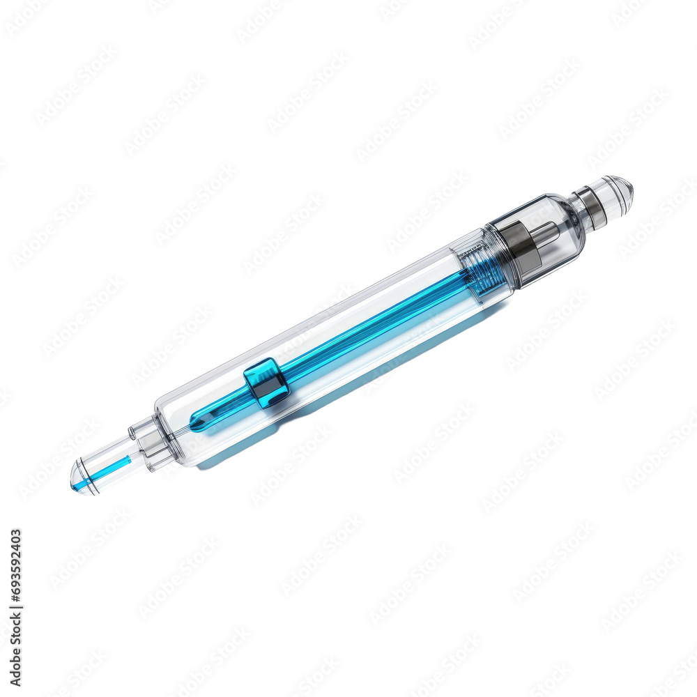 Syringe isolated on white or transparent background Syringe isolated on white or transparent background