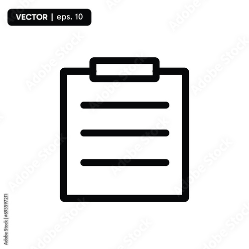 Printdata icon  sales or order data collection icon. vector eps 10