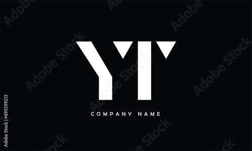 YT, TY, Y, T Abstract Letters Logo Monogram