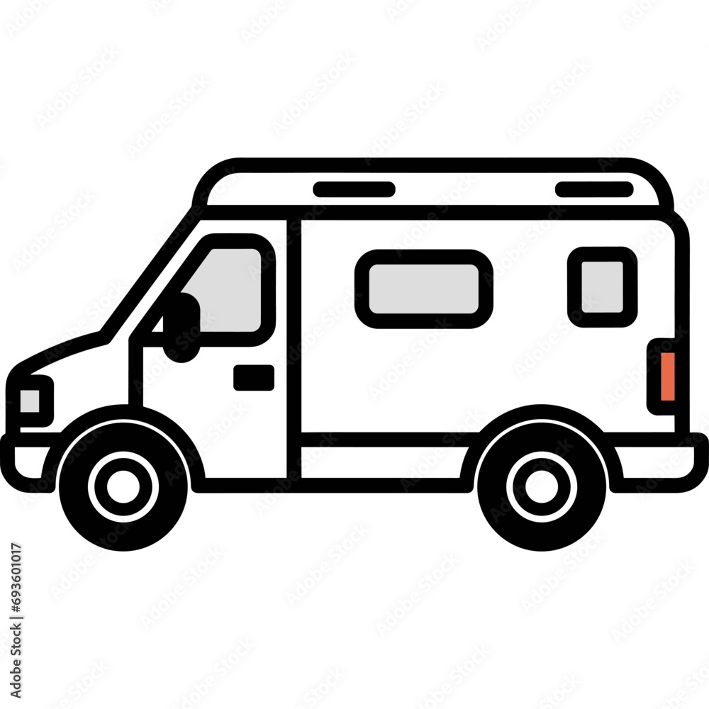 van delivery transportation services vector logo van delivery transportation services vector logo