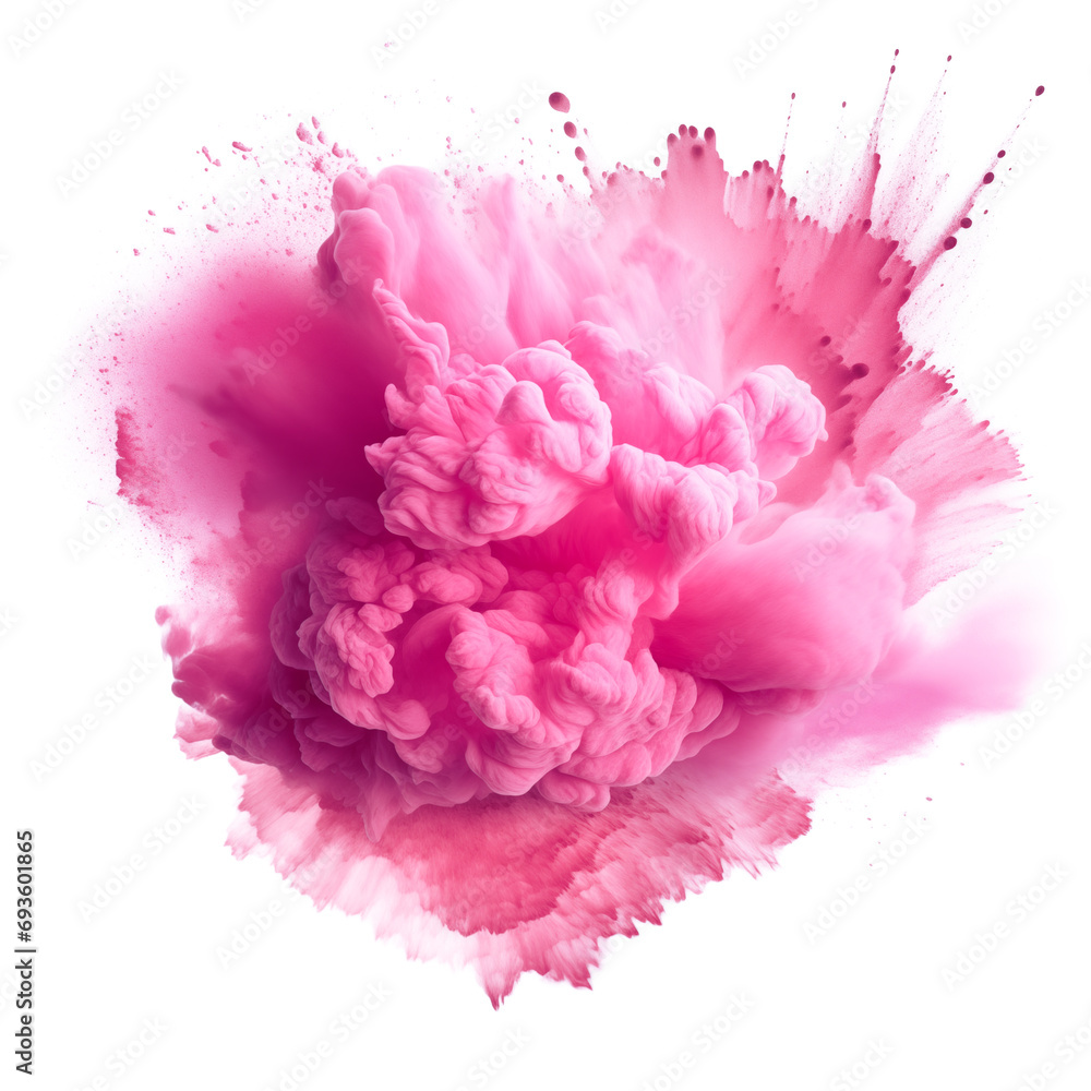 Cloud of abstract pink explosion isolated on white background. Watercolor splash of party fog cloud for Valentine’s Day romance and love. 3d special effects abstract graphic resource by Vita Cloud of abstract pink explosion isolated on white background. Watercolor splash of party fog cloud for Valentine’s Day romance and love. 3d special effects abstract graphic resource by Vita