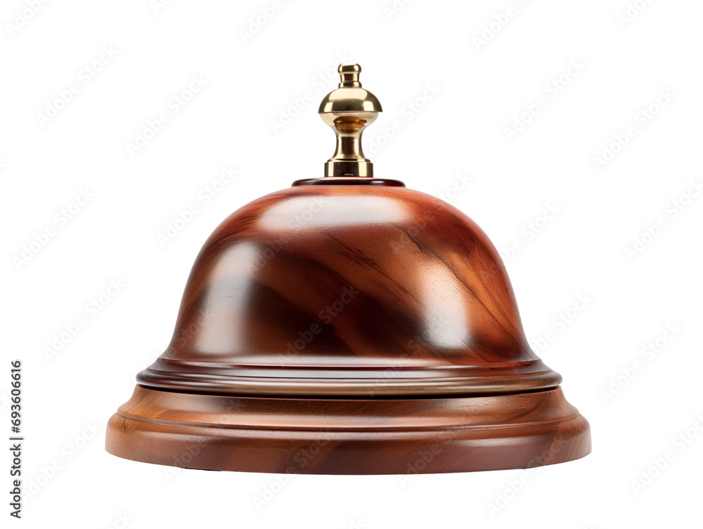 Classic Call Bell, isolated on a transparent or white background Classic Call Bell, isolated on a transparent or white background