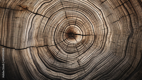 Interlocking rings of tree stub texture photo