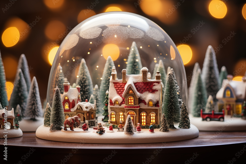 Enchanting Visions of Christmas: A Festive Collection of Isolated Stock Photography