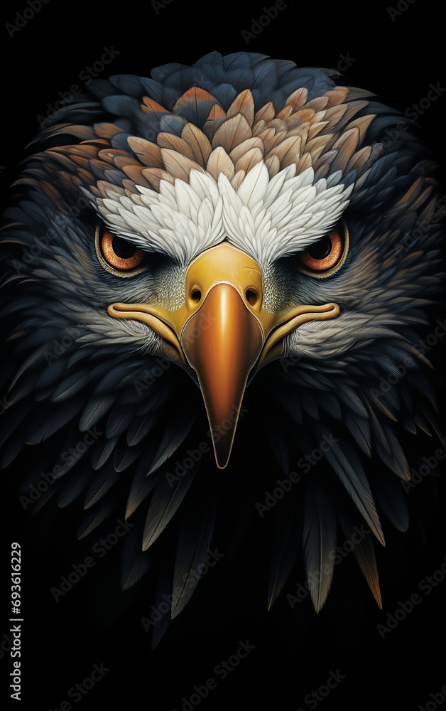 Obraz premium águia poderosa 