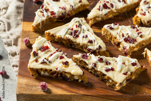 Photography Sweet Homemade Cranberry Bliss Bars