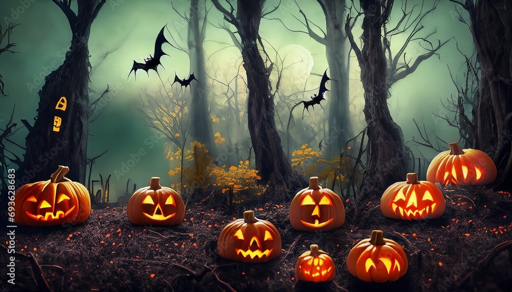 abstract halloween background suitable for banner or cover abstract halloween background suitable for banner or cover