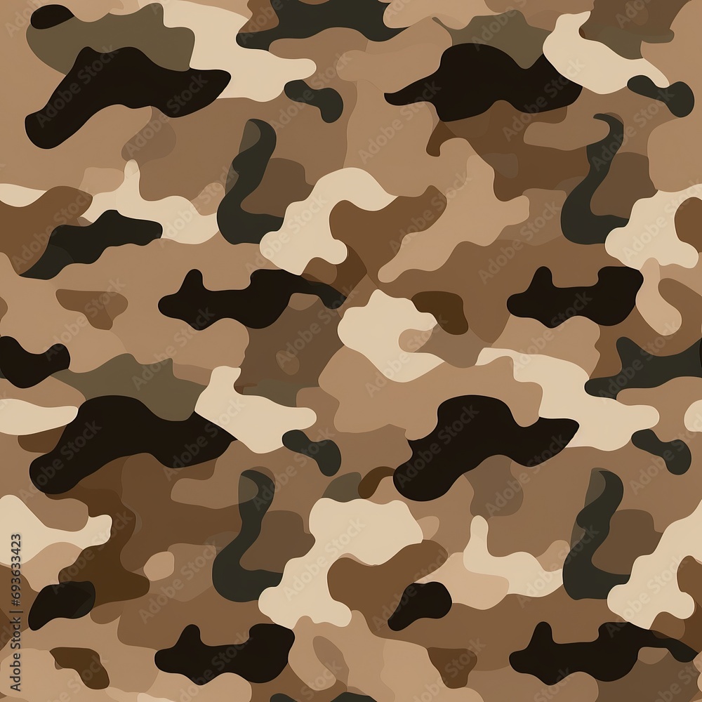 Fototapeta premium Seamless pattern military army texture