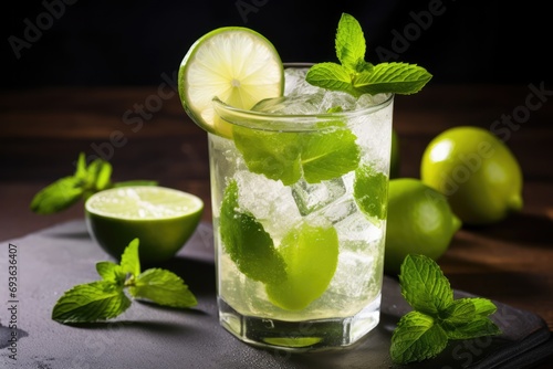 Icy Lime Cocktail To Quench Your Thirst