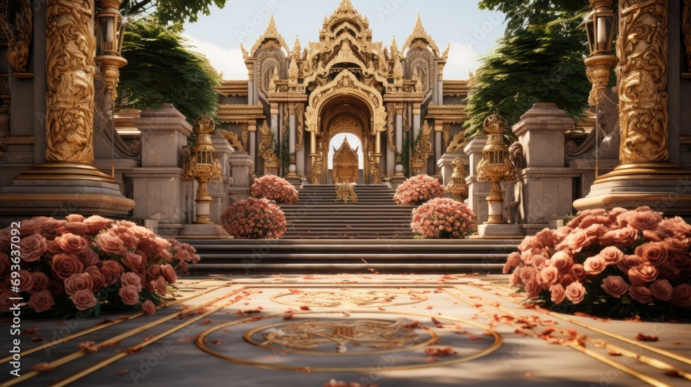 Fototapeta premium Ai's photo was created by Mai