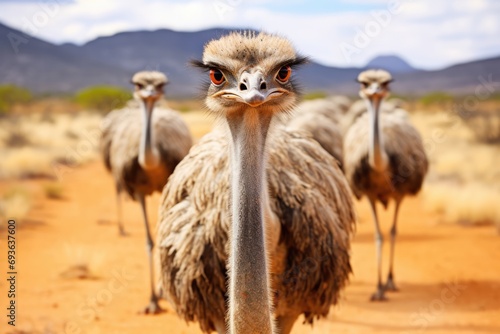 Ostrich Avoiding Market Noise To Focus On Longterm Goals