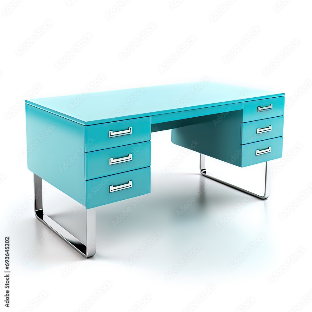 desk cyan desk cyan