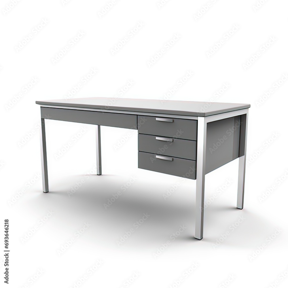 desk steelgray desk steelgray
