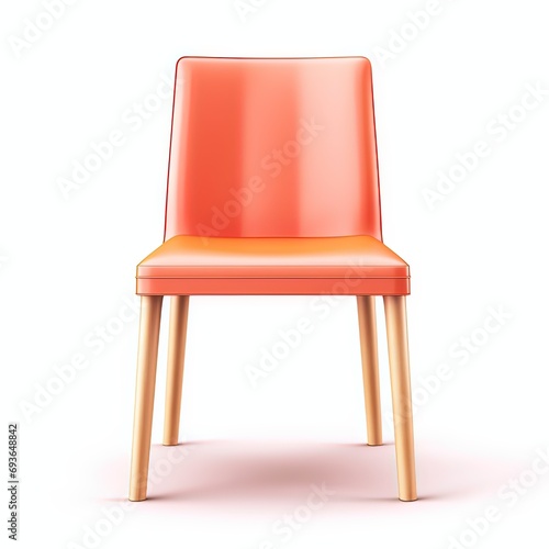 Dining chair peach