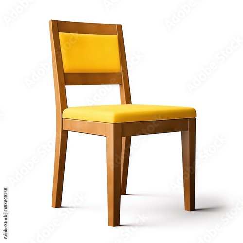 Wallpaper Mural Dining chair yelllow Torontodigital.ca