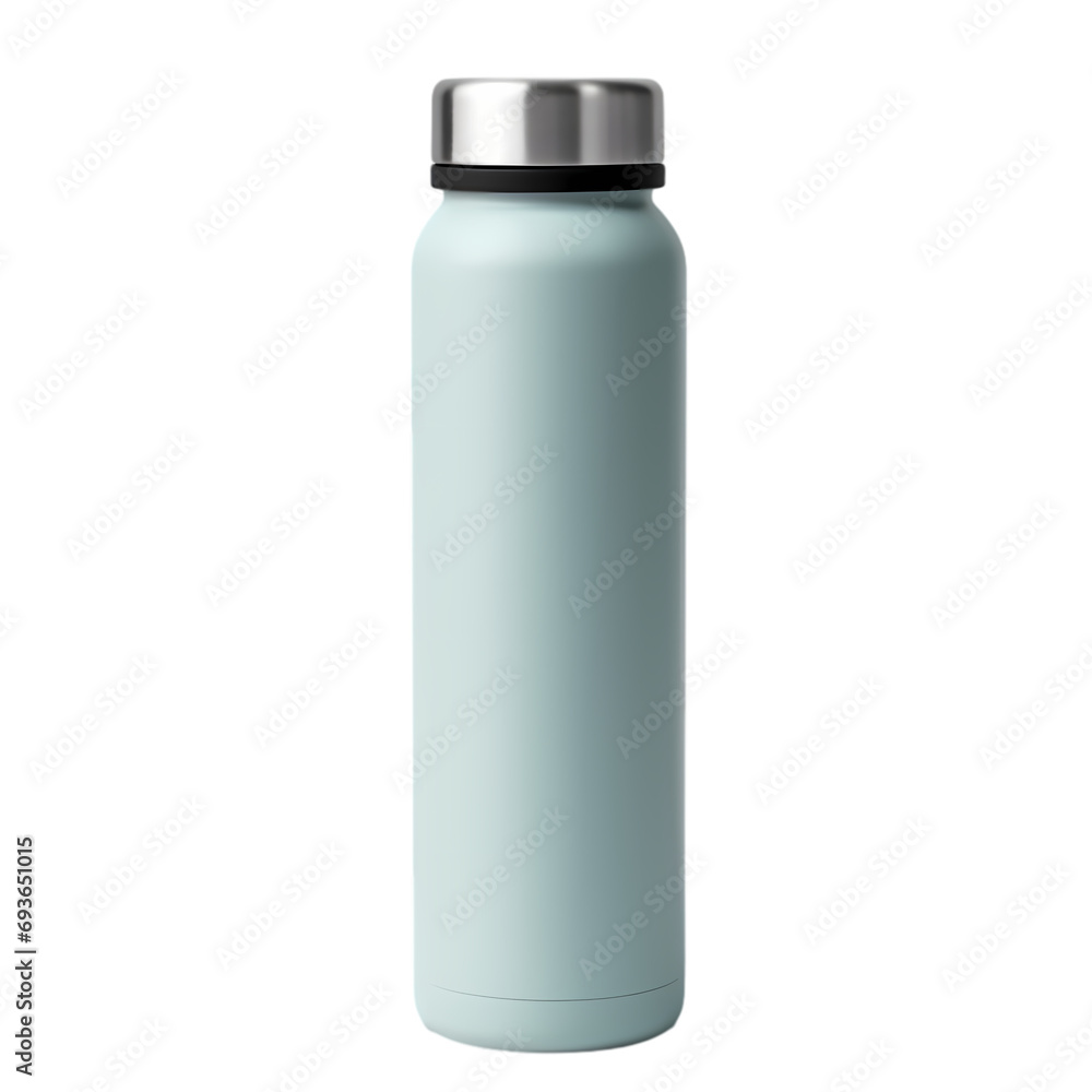 Thermos flask isolated on transparent background Thermos flask isolated on transparent background