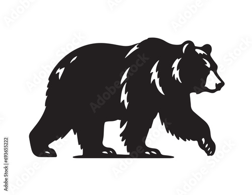 Bear Silhouette Vector