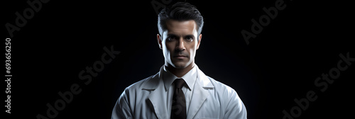 Male doctor portrait © Oksana