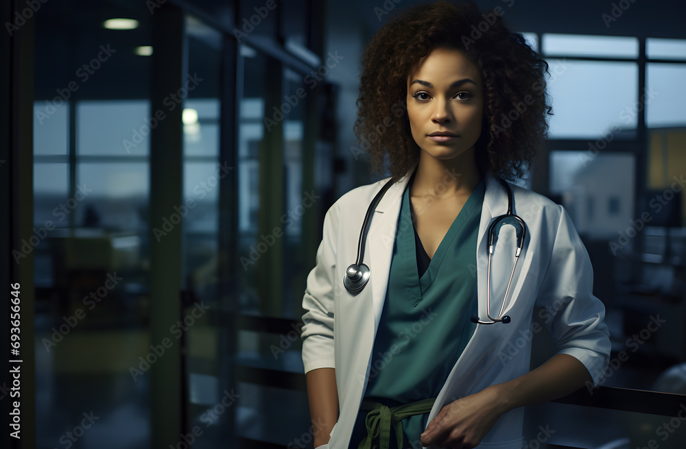 Portrait of a smiling female doctor Portrait of a smiling female doctor