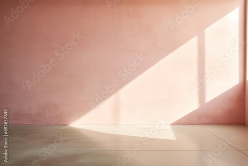 Background. Light and shadow play with pink hues