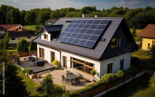Modern large family house w...