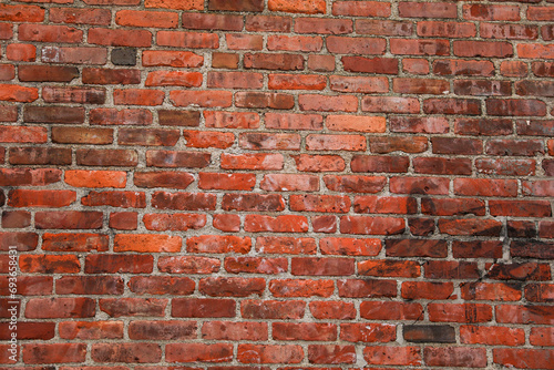 brick wall texture, showcasing aged beauty, resilience, history, and architectural detail for design backgrounds and concepts