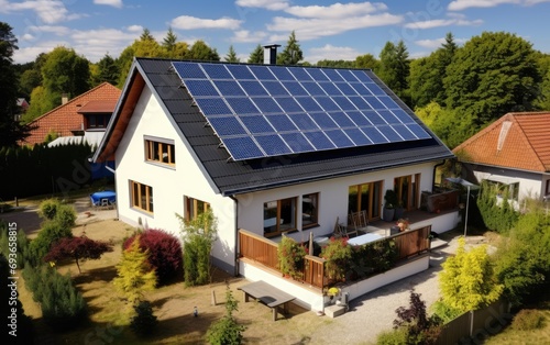 Modern large family house w...