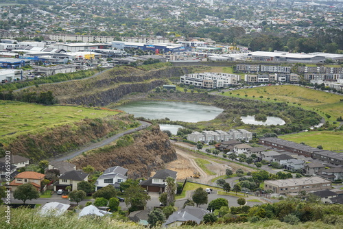 view of the village