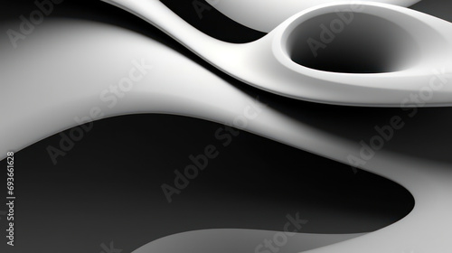 Abstract black and white background as wallpaper illustration