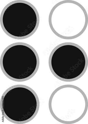 World Braille Day, Vector dotted type for blind disabled people, braille aplhabet,