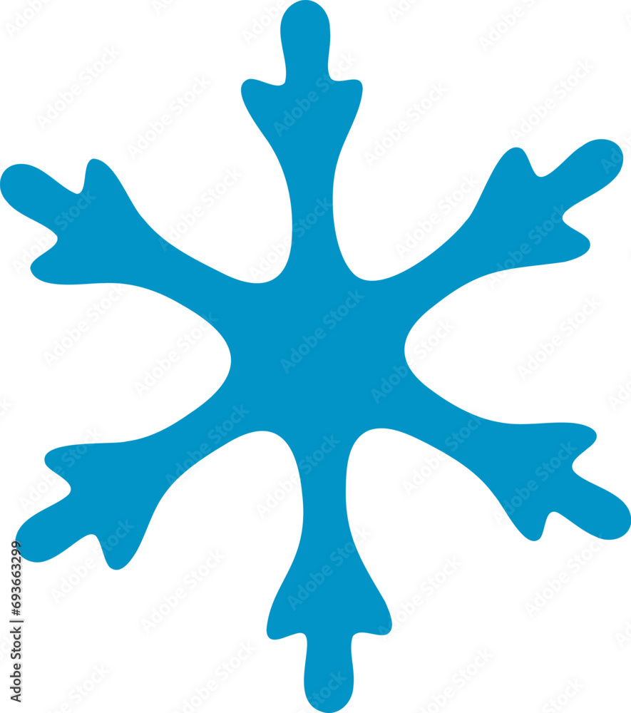 Snowflake icon vector illustration. Snow flake symbol design elements Snowflake icon vector illustration. Snow flake symbol design elements