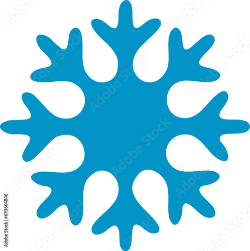Snowflake icon vector illustration. Snow flake symbol design elements