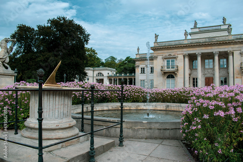 Łazienki Palace and Park in Warsaw