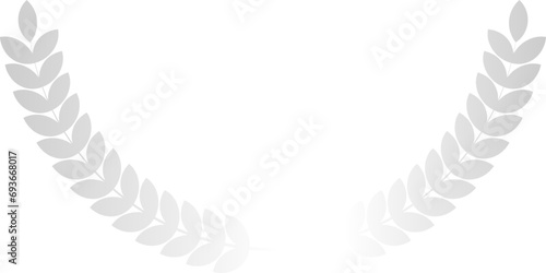 Silver Laurel Wreath