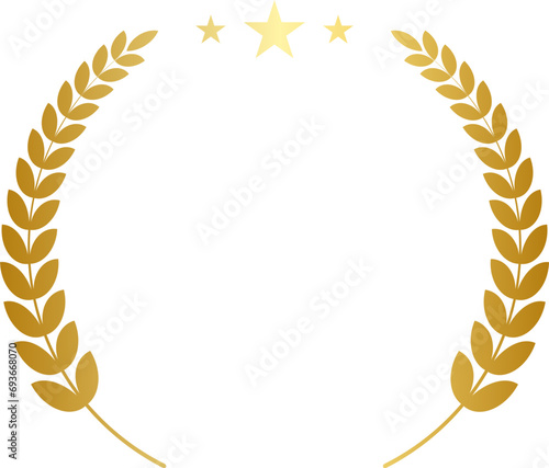 Gold Laurel Wreath, Golden Laurel Wreath,