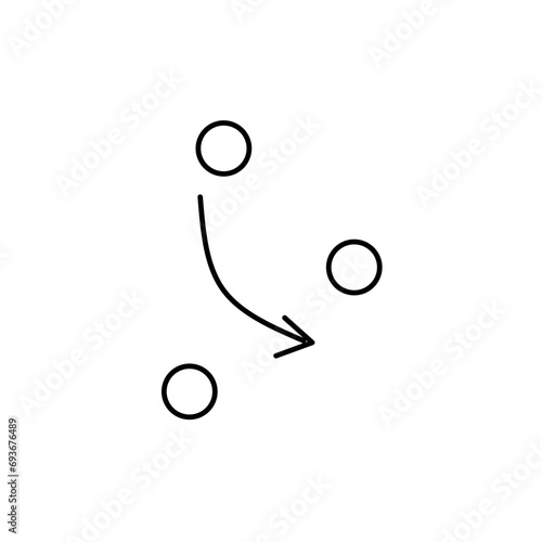 Strategi Line Icon 