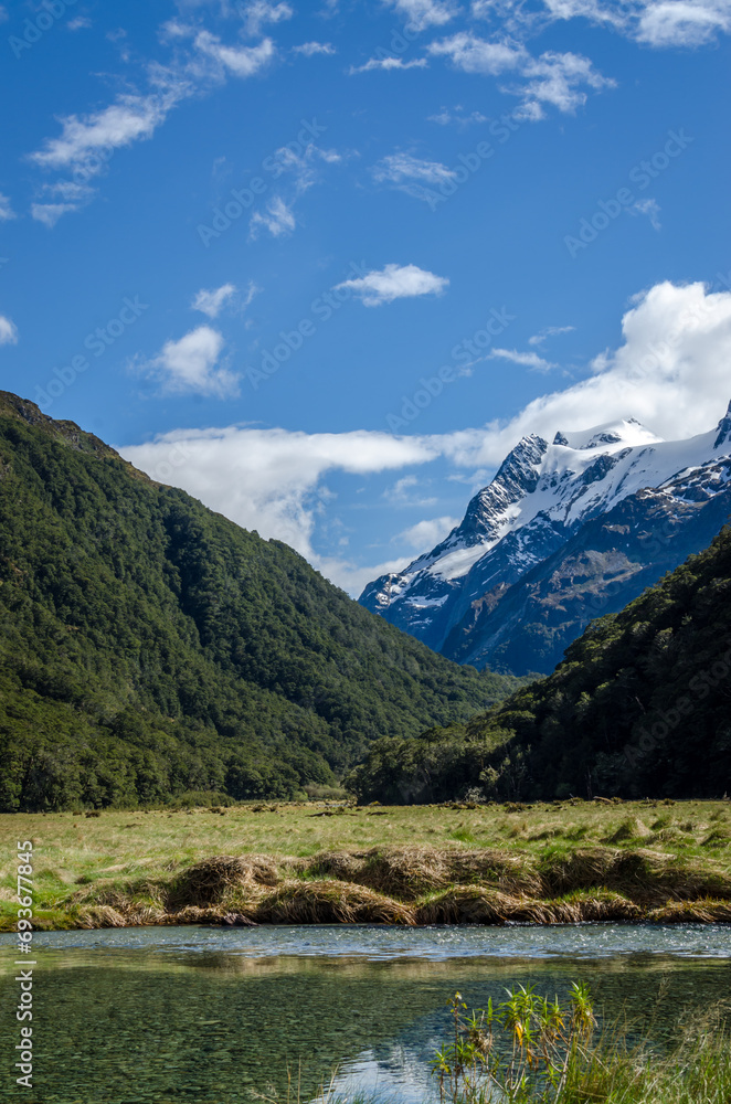Routeburn Track one of Great walks of New Zealand.